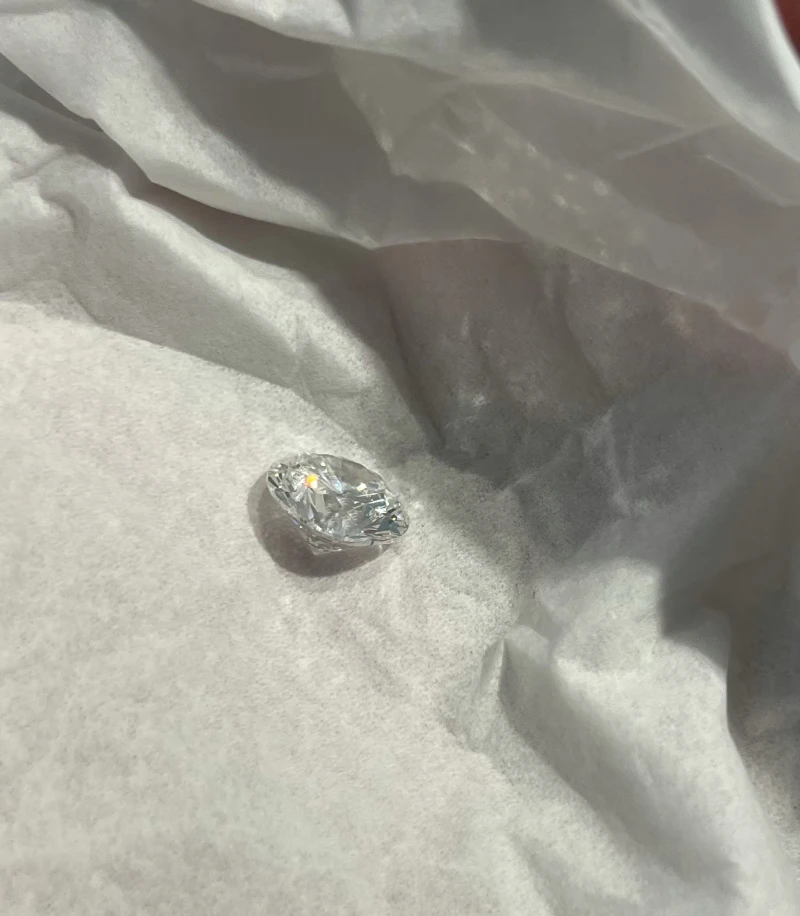 hearts and arrows lab grown loose diamond