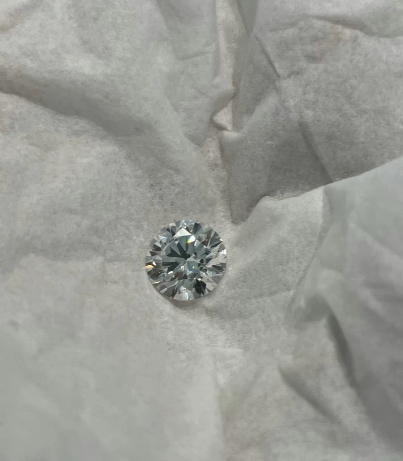 hearts and arrows lab grown loose diamond