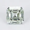 asscher shape fancy vivid green lab grown loose diamond