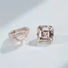 lab grown asscher cut square light pink diamond (cvd) | igi certified